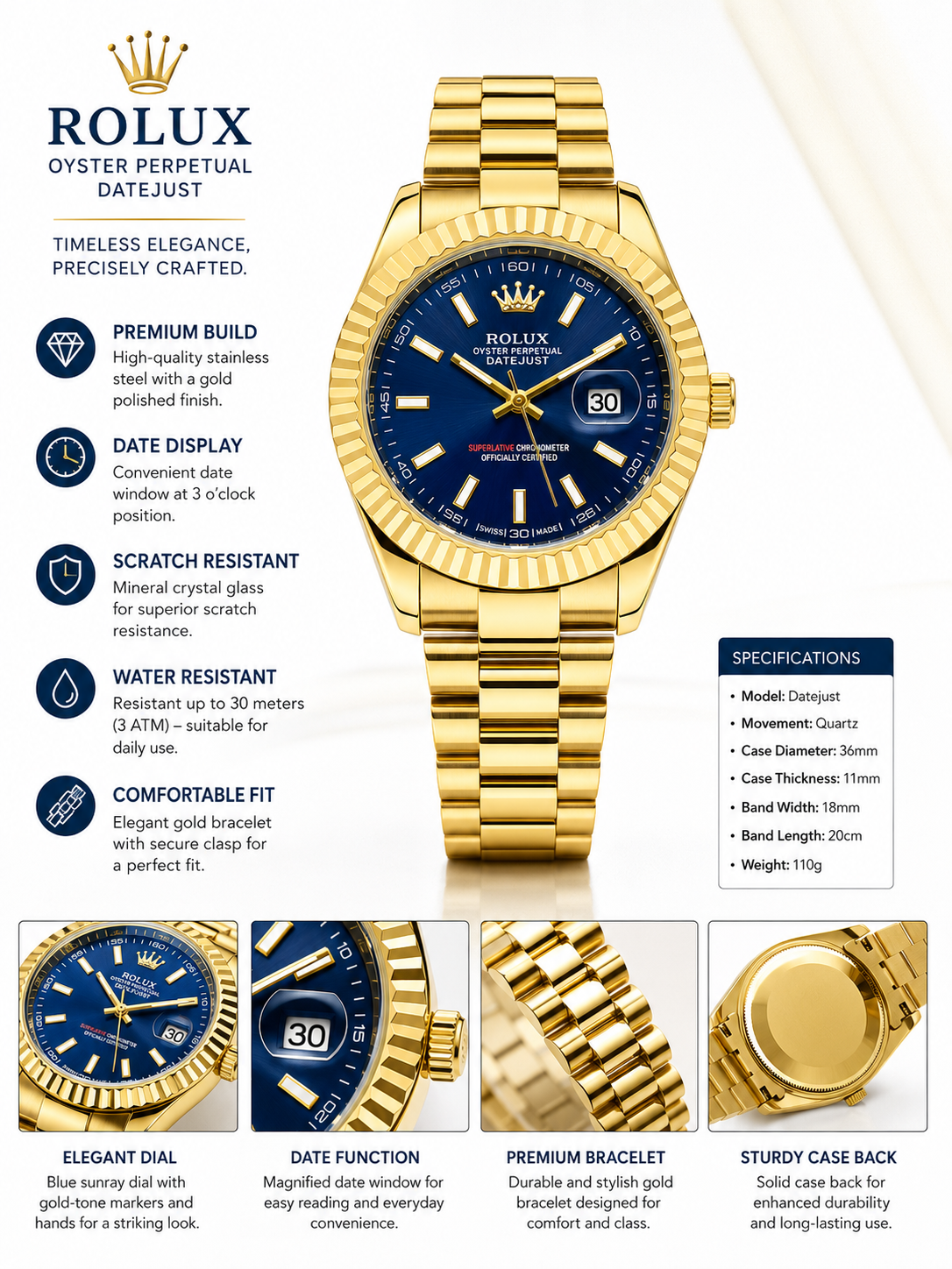 ROLEX OYSTER PERPETUAL DATE JUST ROLEX OYSTER PERPETUAL DATE JUST